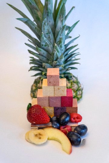 Fun4Bunnies 10 Pack balsa chew blocks in  10 different flavors 