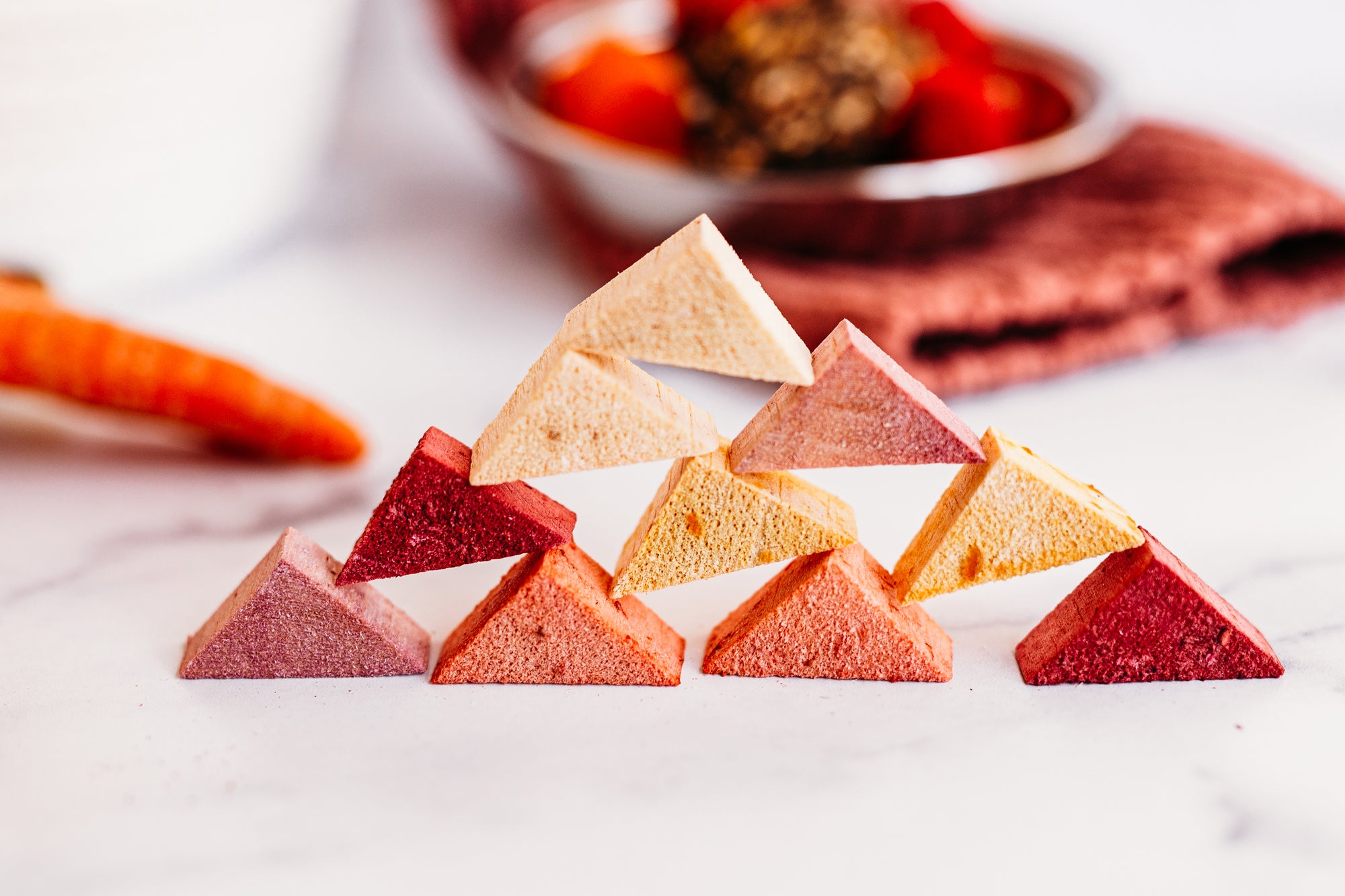 Tiny Flavored Balsa Triangles (Pkg of 20)