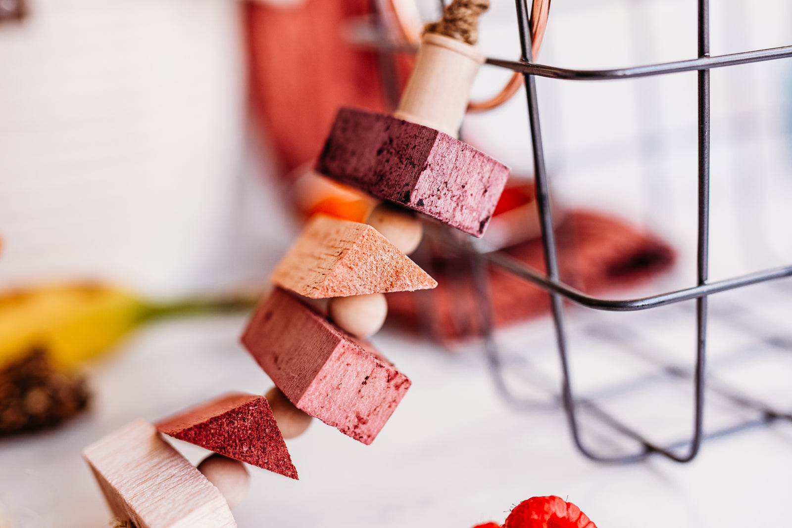 Fruity Balsa Kabob Fruit-Flavored Chew Toy